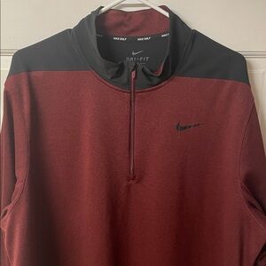 Nike Golf DriFit quarter zip pullover sweater men’s size XL